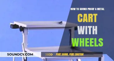 Efficient Soundproofing Techniques for Metal Carts with Wheels