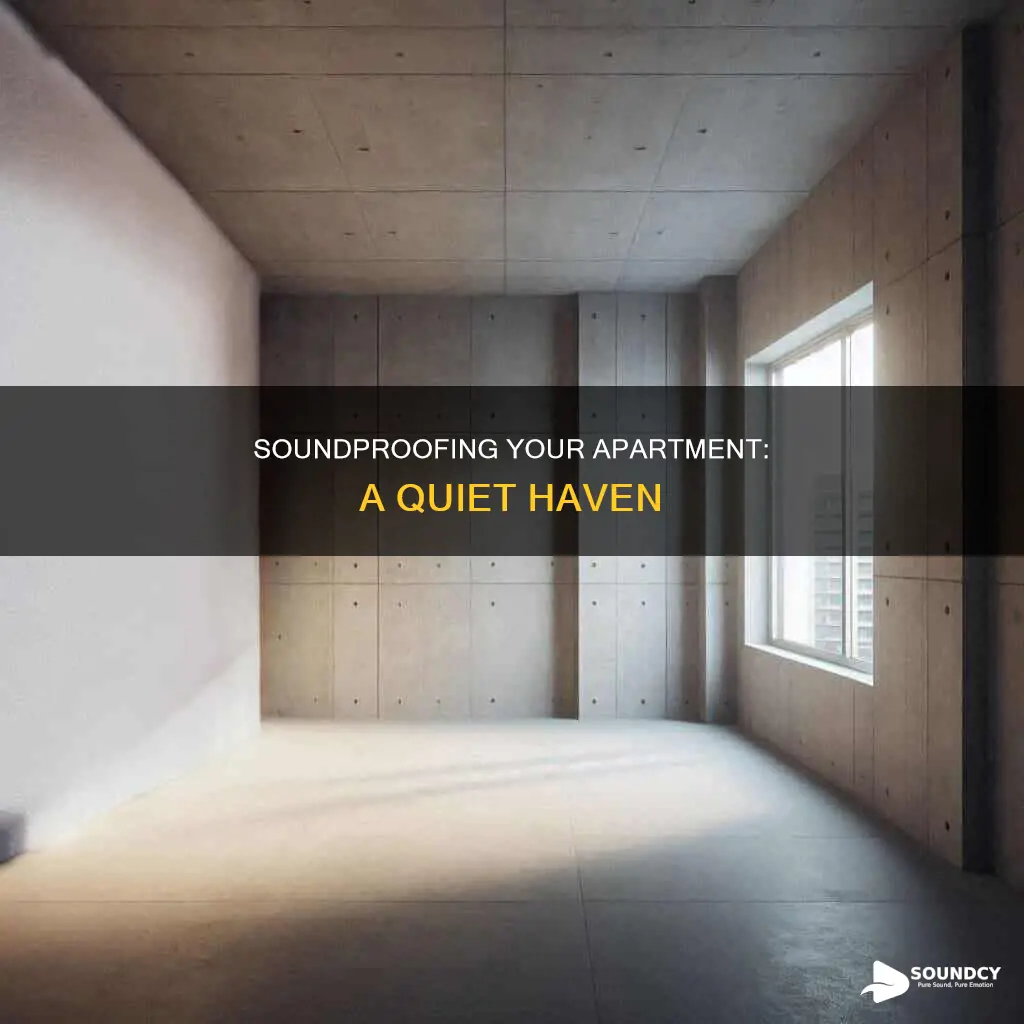how to sound proof an apartment