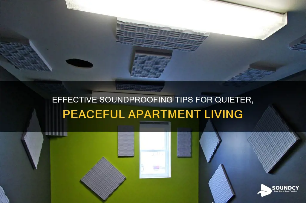 how to sound proof apartment