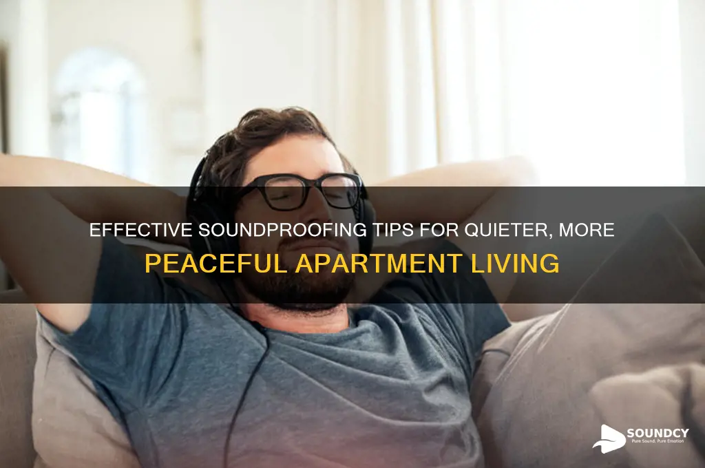 how to sound proof apartments
