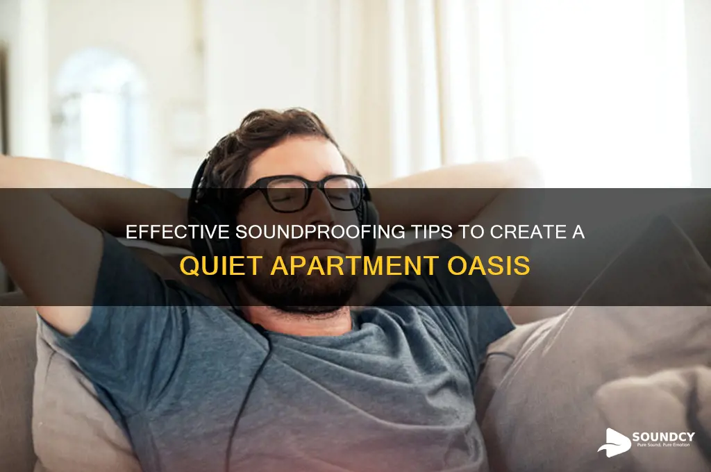 how to sound proof apartmnet