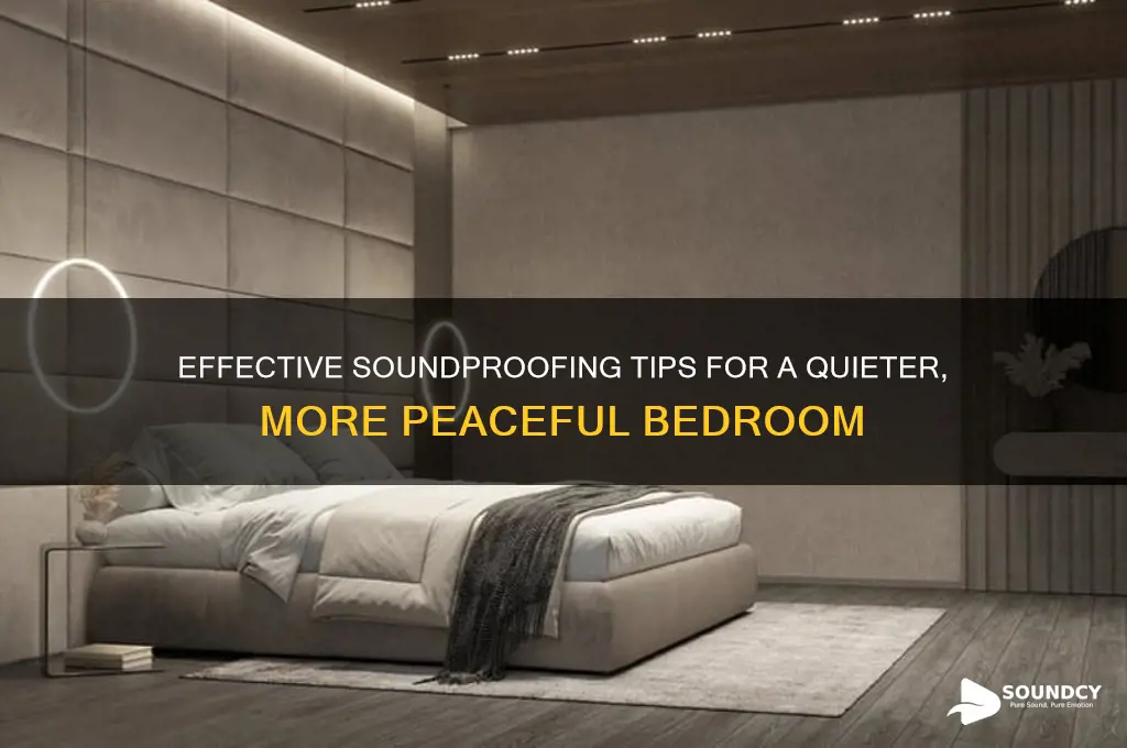 how to sound proof bedroom