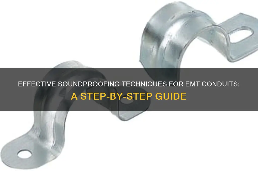 how to sound proof emt