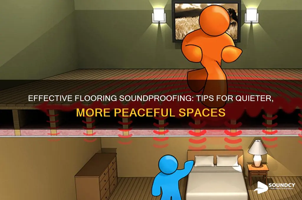 how to sound proof flooring
