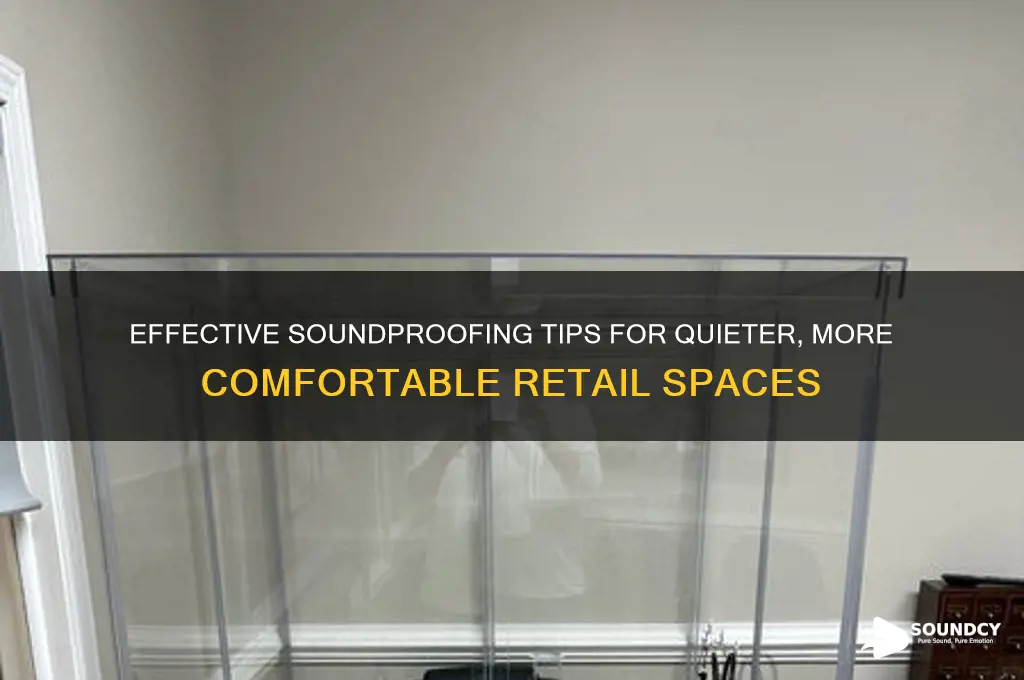 how to sound proof store