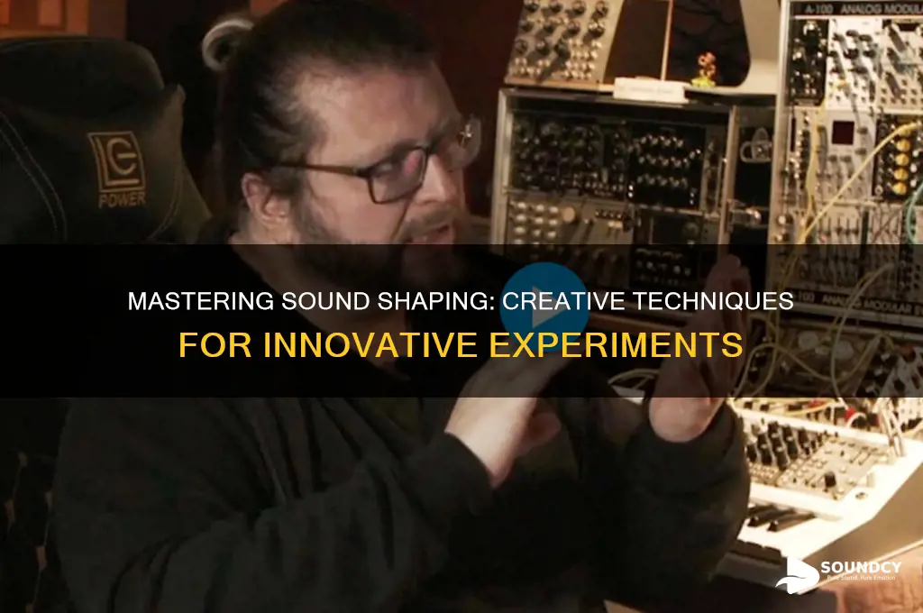 how to sound shape experiments