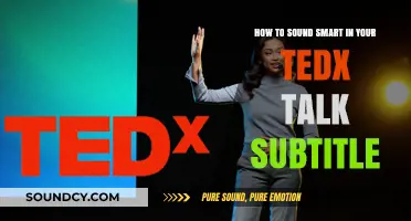 Elevate Your TEDx Talk: Crafting a Compelling Subtitle
