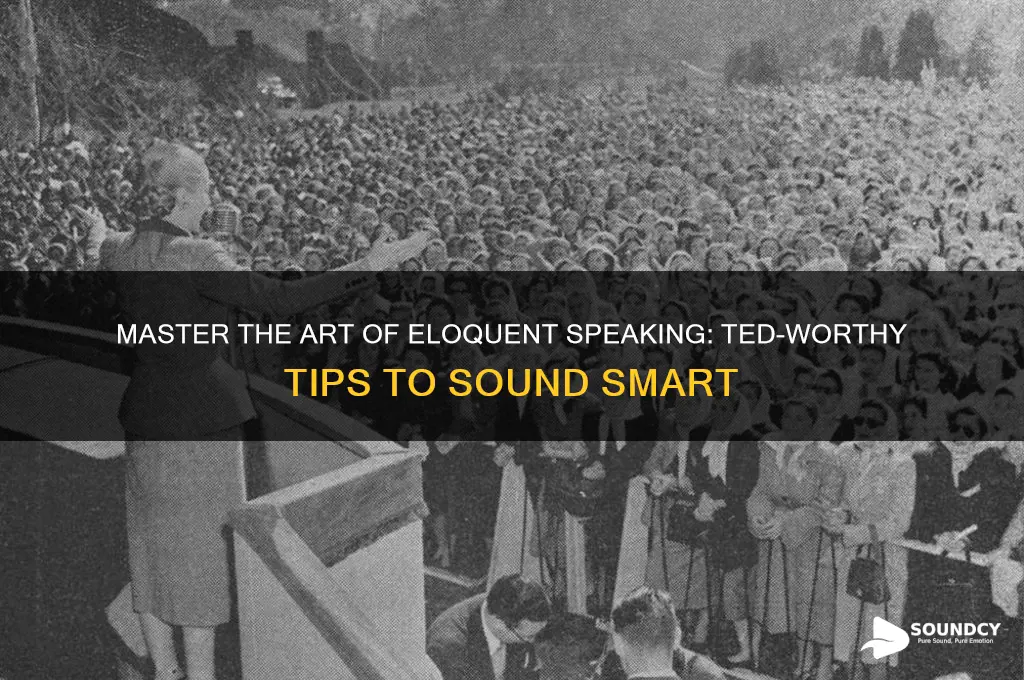 how to sound smart ted