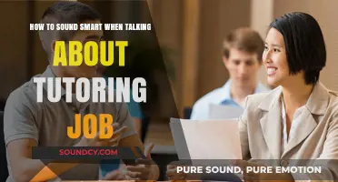 Ace Your Tutoring Job Interview: Tips to Sound Smart and Confident