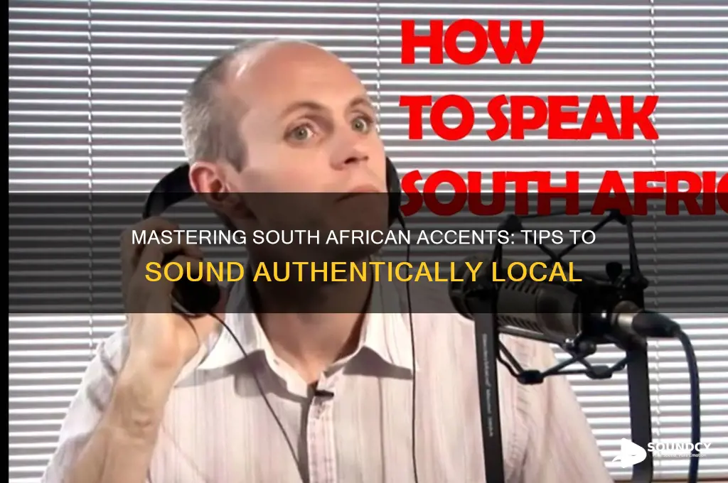 how to sound south africa