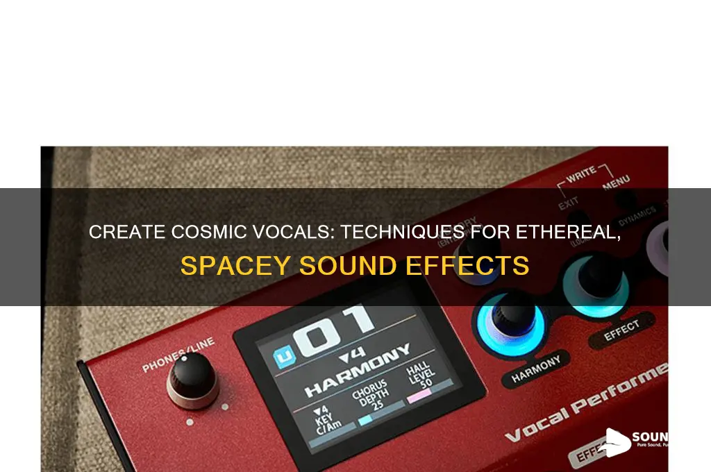 how to sound spacey vocals