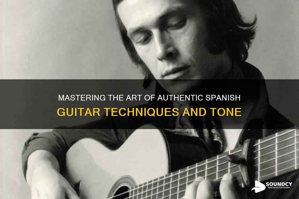 how to sound spanish guitar