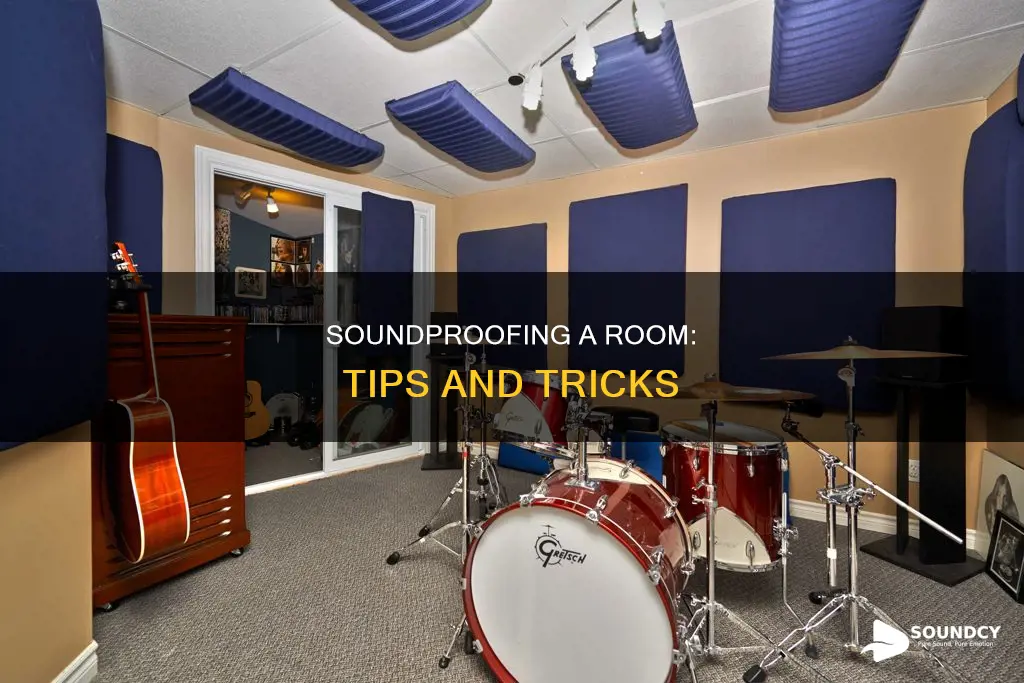 how to sound treat a room