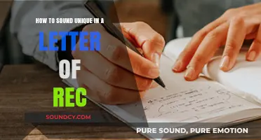 Crafting a Distinctive Letter of Recommendation: Tips and Tricks