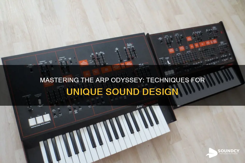 how to sounds arp oddyssey