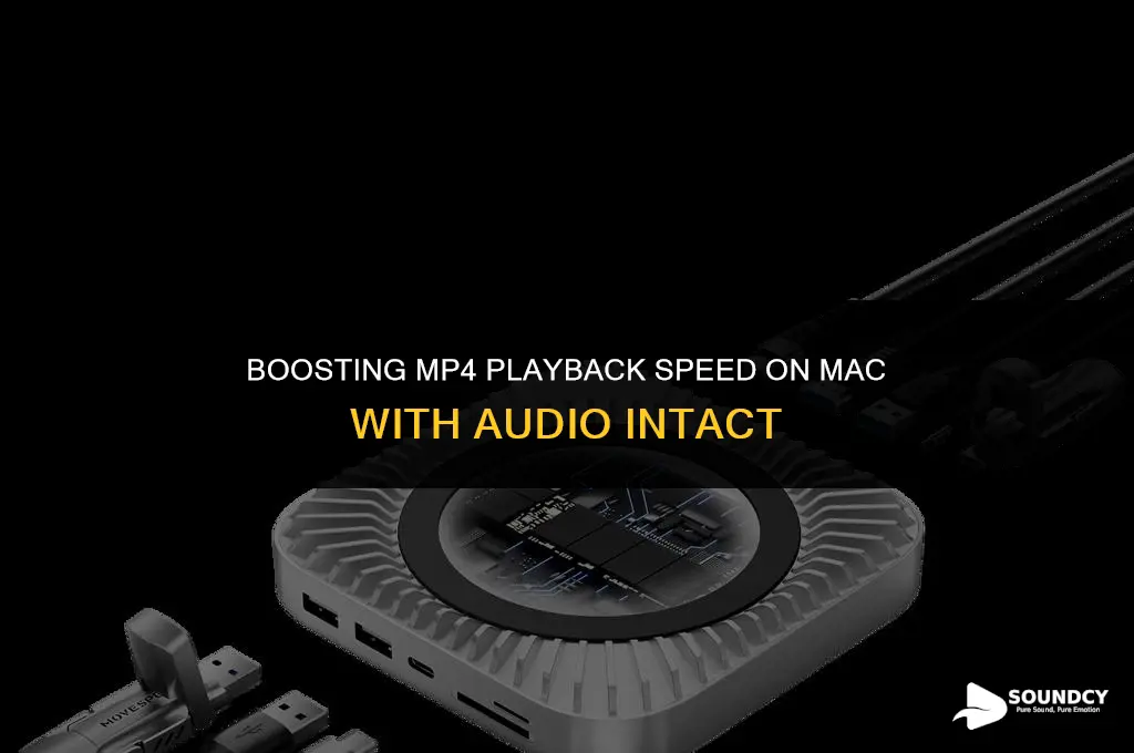 how to speed up mp4 on mac with sound