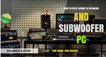 Optimize Your Audio: A Guide to Splitting Sound to Speakers and Subwoofer on PC