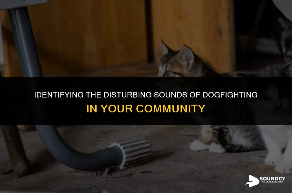 how to spot sounds of dogfighting in your neighborhood