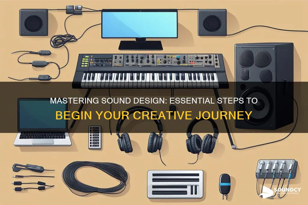 how to start sound design