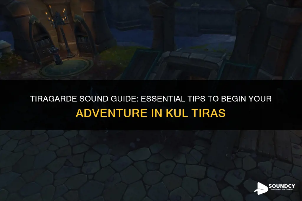 how to start tiragarde sound