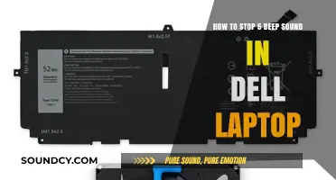 Silencing the Annoying 5-Beep Startup Sound on Dell Laptops