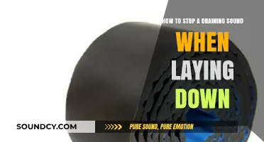 Stop the Drain: How to Silence That Annoying Sound When Lying Down