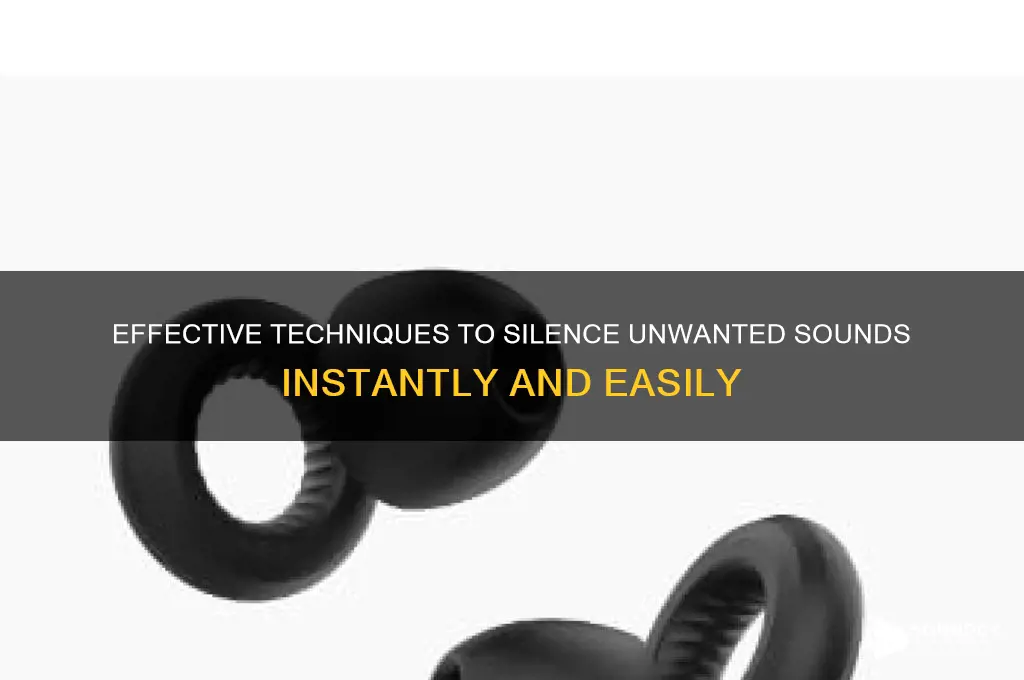 how to stop a sound