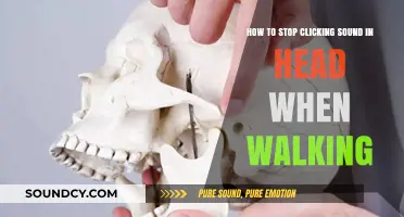 Silencing the Steps: How to Stop Clicking Sounds in Your Head When Walking