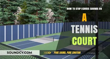 Silencing the Bounce: Tips to Reduce Echoes on Tennis Courts