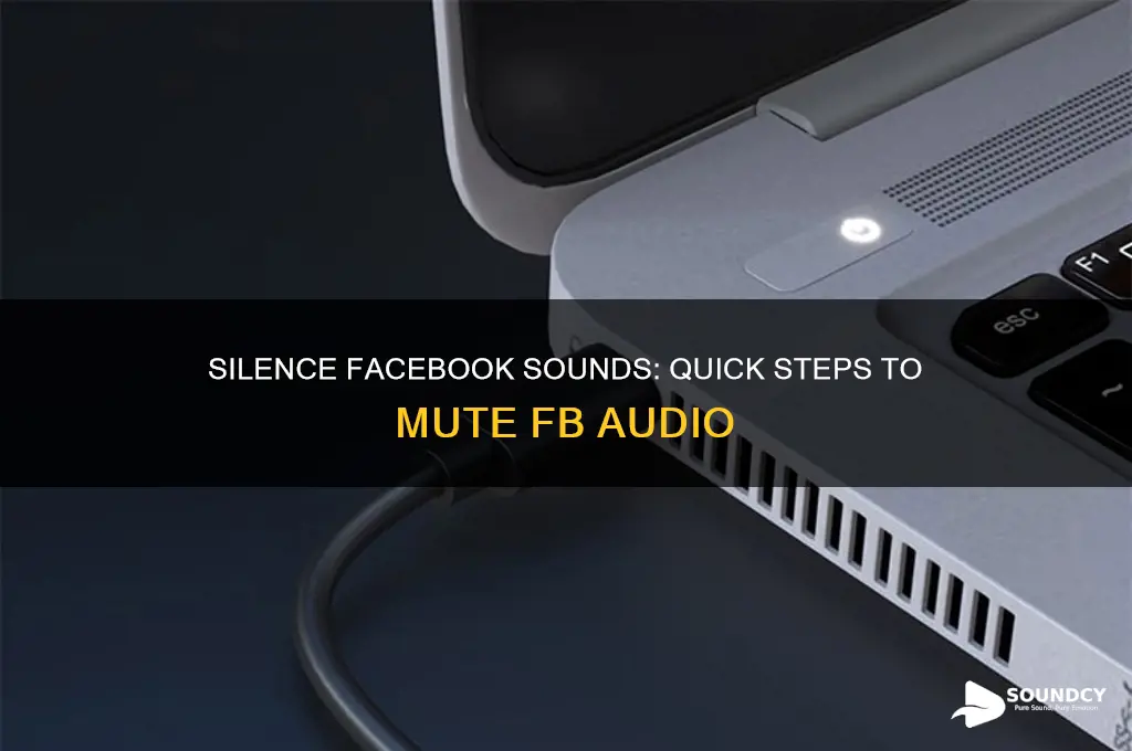 how to stop fb sounds