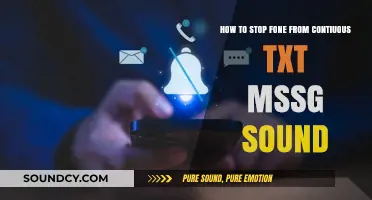 Silence Your Phone: A Guide to Stopping Continuous Text Message Sounds