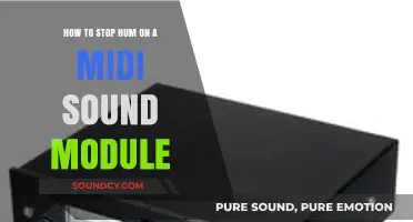 Silencing the Buzz: Effective Ways to Stop Hum on MIDI Sound Modules