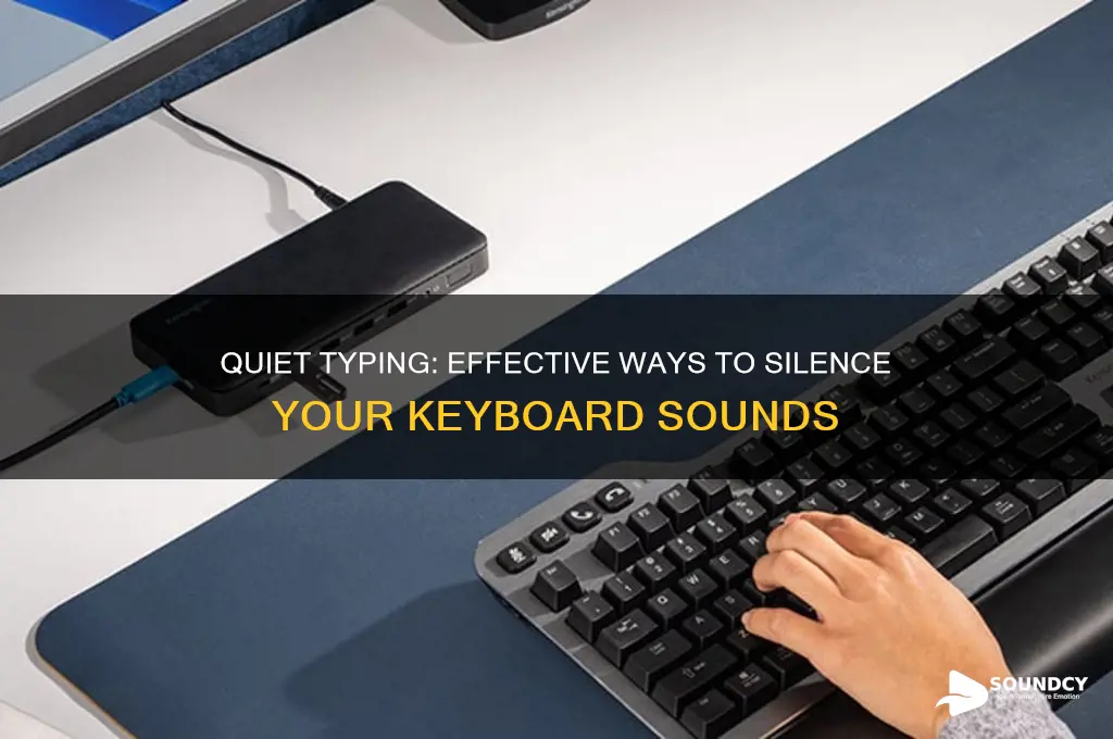 how to stop keyboard sound