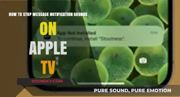 Silencing the Distractions: A Guide to Stopping Apple TV Message Notifications