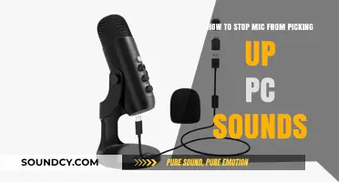 Silencing the Noise: A Guide to Stopping Your Mic from Picking Up PC Sounds