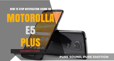 Silencing Notifications: A Guide for Motorola E5 Plus Users