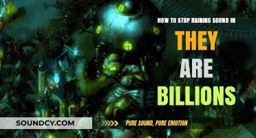 Silencing the Storm: A Guide to Stopping Rain Sounds in 'They Are Billions