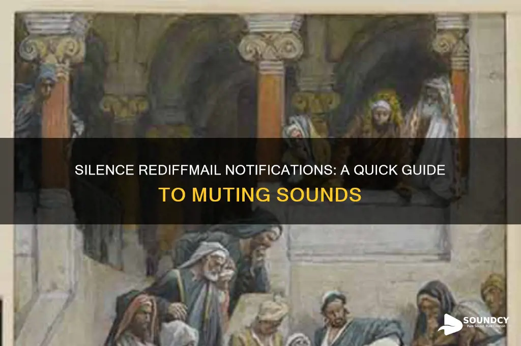 how to stop rediffmail sound