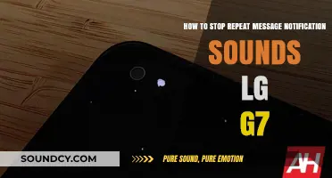 Silencing Repetitive Message Notifications on Your LG G7: A Quick Guide