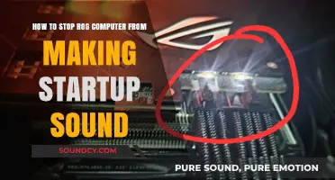 Silencing the Startup: A Guide to Disable ROG Computer Sounds