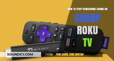 Silencing the Screech: A Guide to Fixing Sharp Roku TV Sound Issues