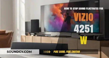 Troubleshooting Sound Fluctuations on Your Vizio 4251W: A Comprehensive Guide