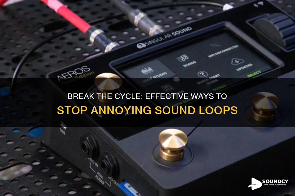 how to stop sound loop
