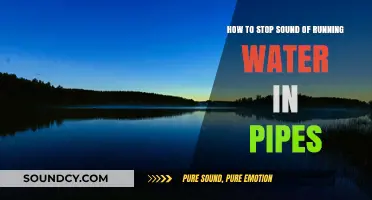 Silencing the Stream: How to Stop the Sound of Running Water in Pipes