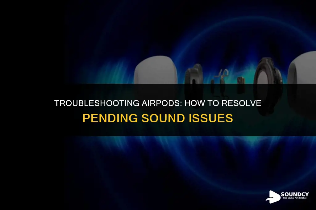 how to stop sound pending on find my airpods