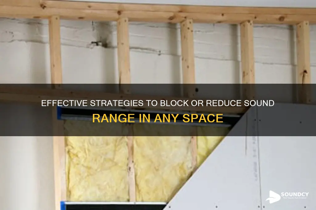 how to stop sound range