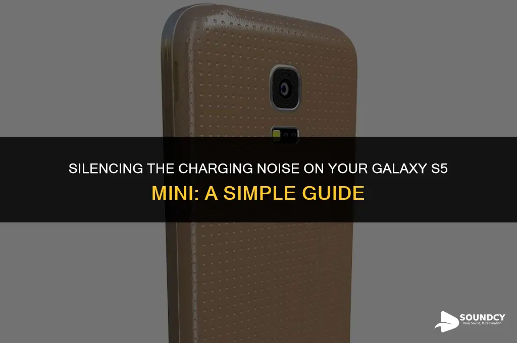 how to stop sound when charging galaxy s5 mini