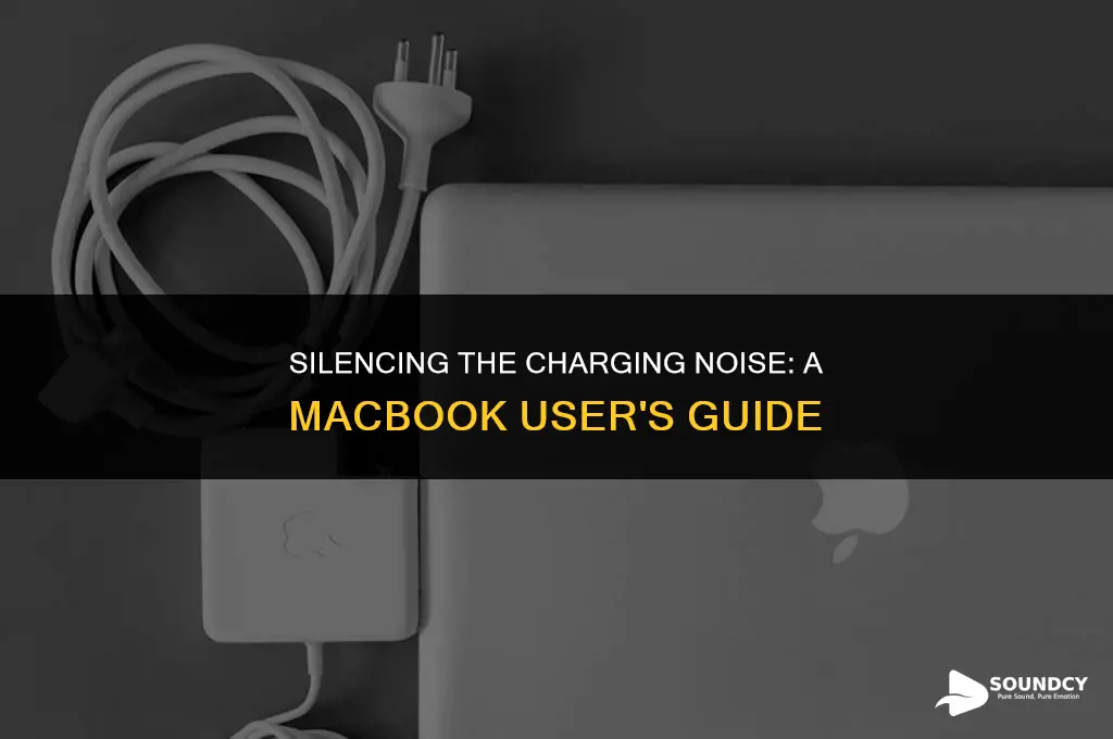 how to stop sound when computer is charging macbook