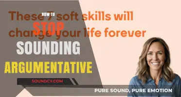 Softening Your Tone: Strategies to Communicate Without Sounding Argumentative