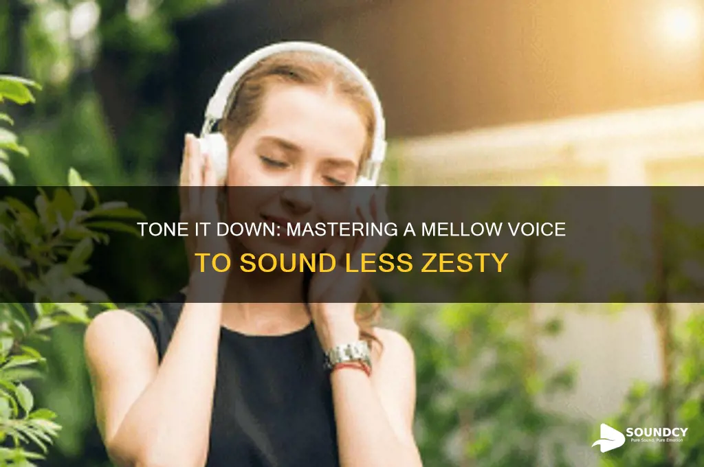 how to stop sounding zesty